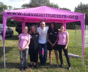 Cavalier Matters team with Noel Fitzpatrick at Dogfest 2014