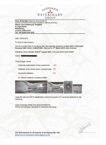 Older MRI Certificate